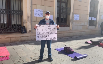 Imatges dels concentrats a Sant Roc | Mireia Sans 